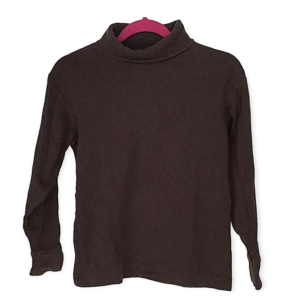 Lands’ End Brown Turtleneck Size 5-6